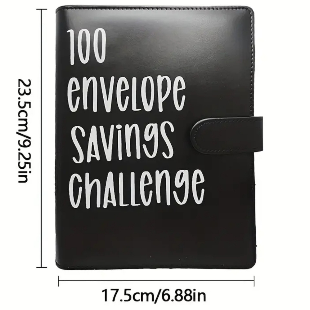 100 Envelope Challenge Binder Saving Folder Purple Color - Picture 5 of 6